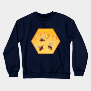 Honey and Bees 1 Crewneck Sweatshirt